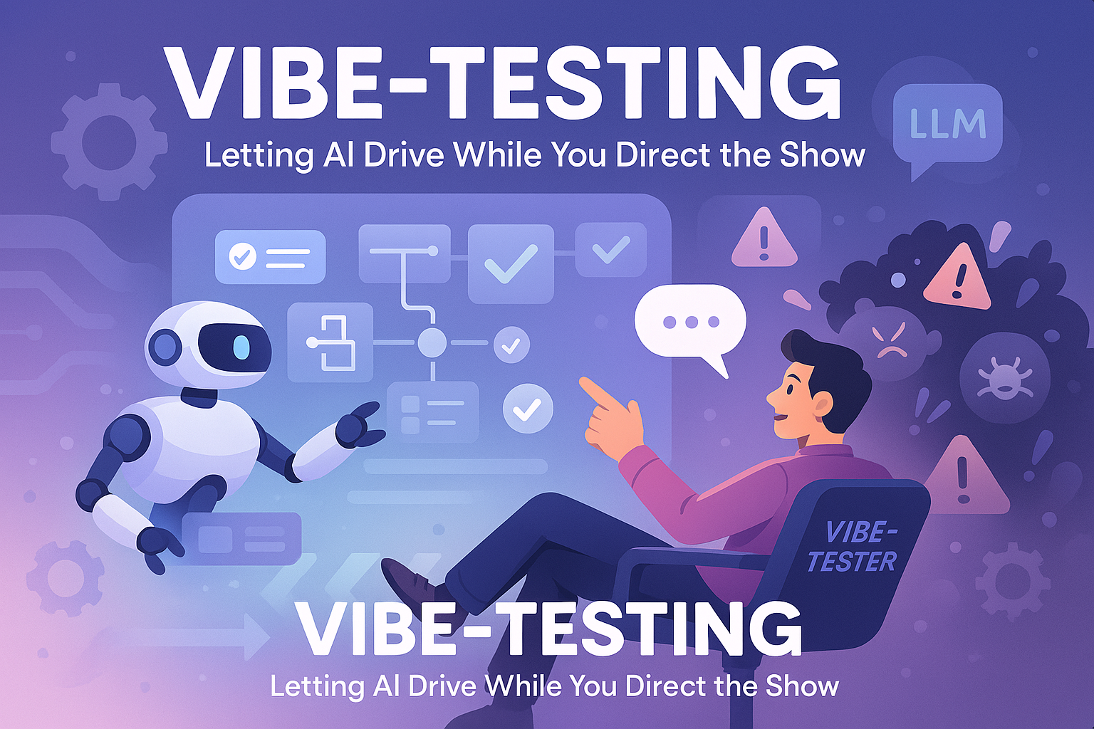 Vibe-Testing - Letting AI Drive While You Direct the Show